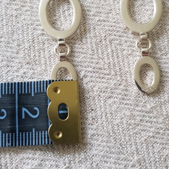 Sterling silver earrings - Picture 3 of 8